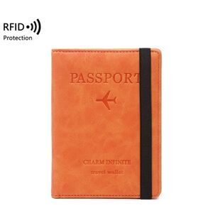 Passport Holder Travel Essentials Passport Wallet RFID Blocking for Men Women US